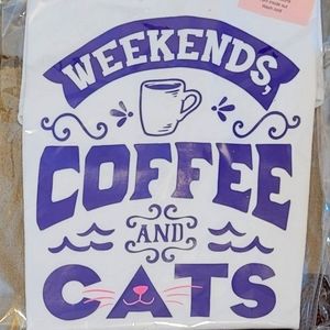 Weekends coffee and cats